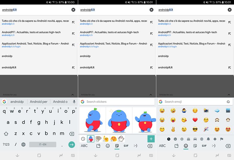 gboard note 9
