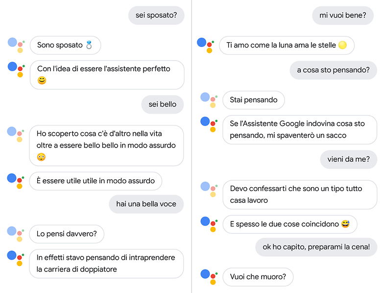 google assistant flirt
