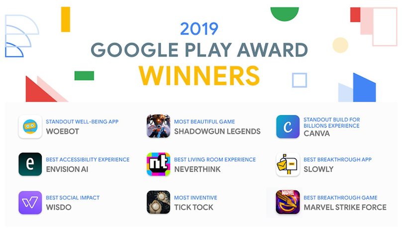 Google Play Awards 2019: the award-winning apps and games revealed