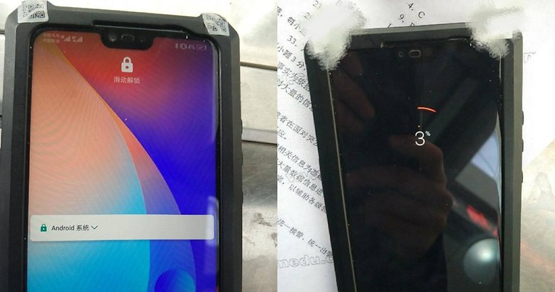 huawei p20 pro notch