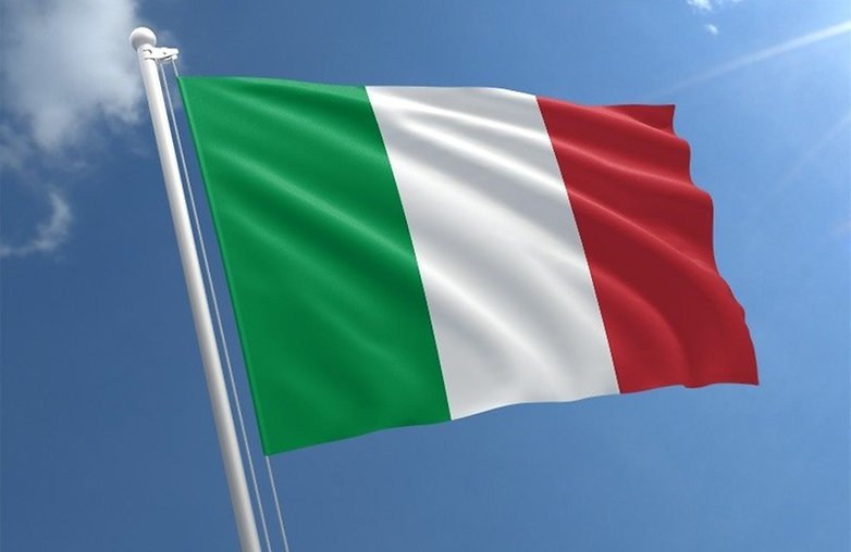 italy flag std