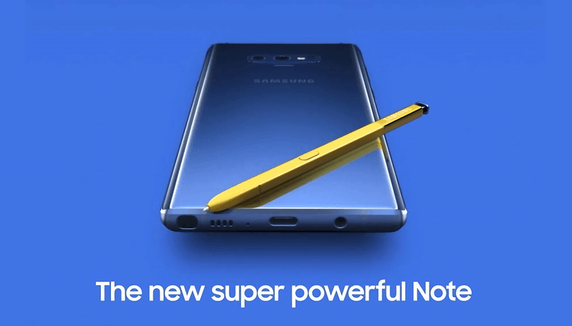 Galaxy Note 9: Samsung pubblica per errore il video introduttivo