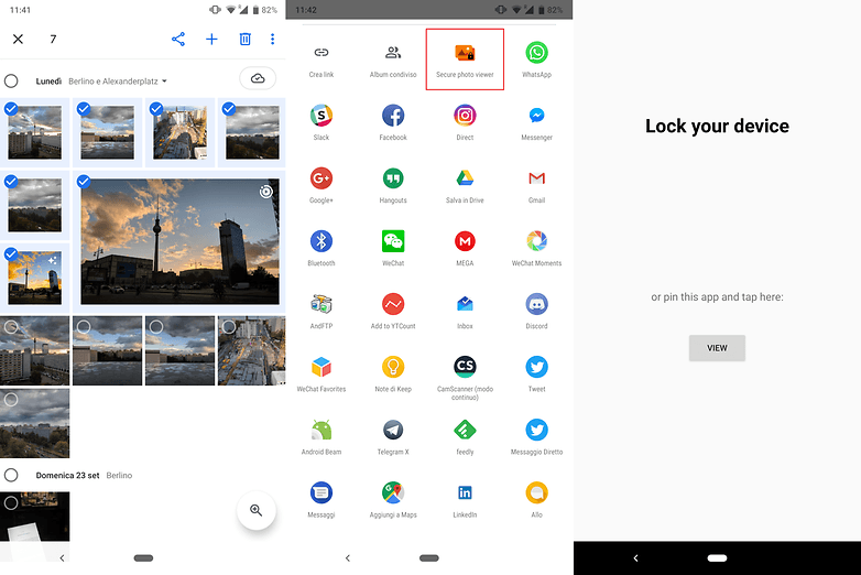 secure photo viewer