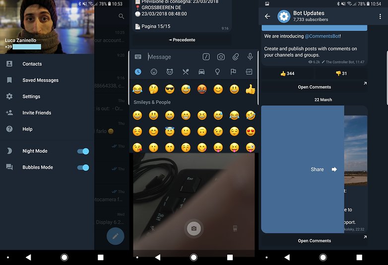 telegram x