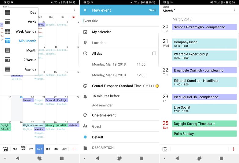 tiny calendar