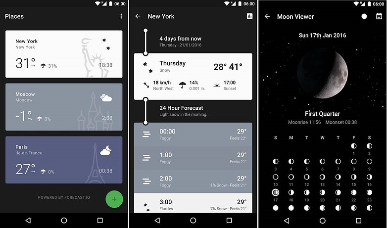 weather timeline