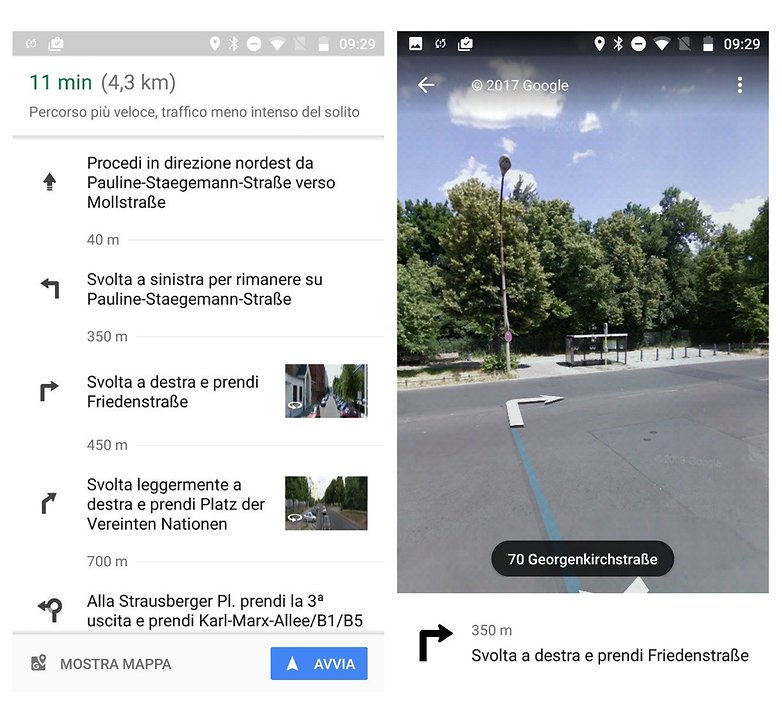 Google maps update