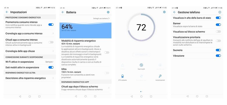 Mate 9 gestione telefono