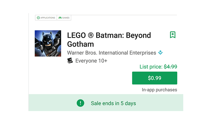 Play Store promo