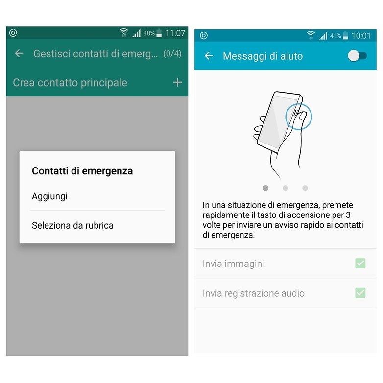 contatti emergenza A5 2016