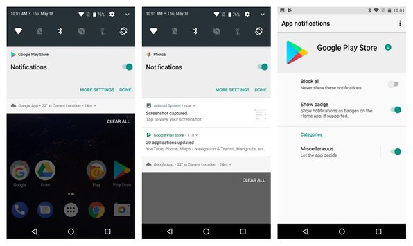 notification version alpha