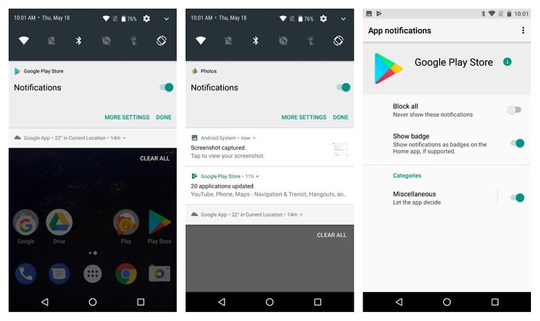 notification version alpha