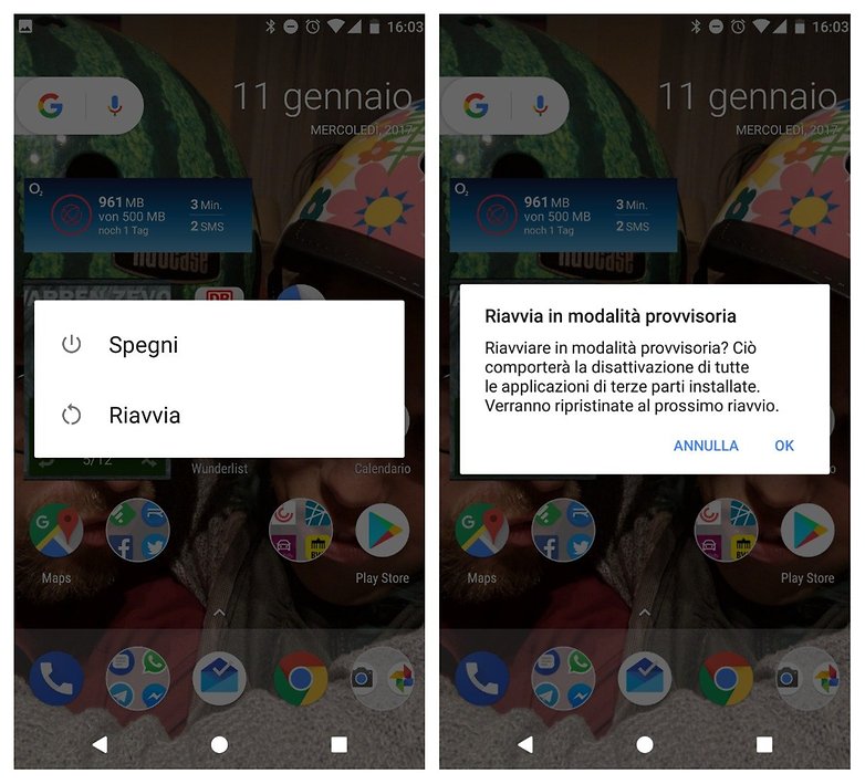 pixel malware modalita provvisoria