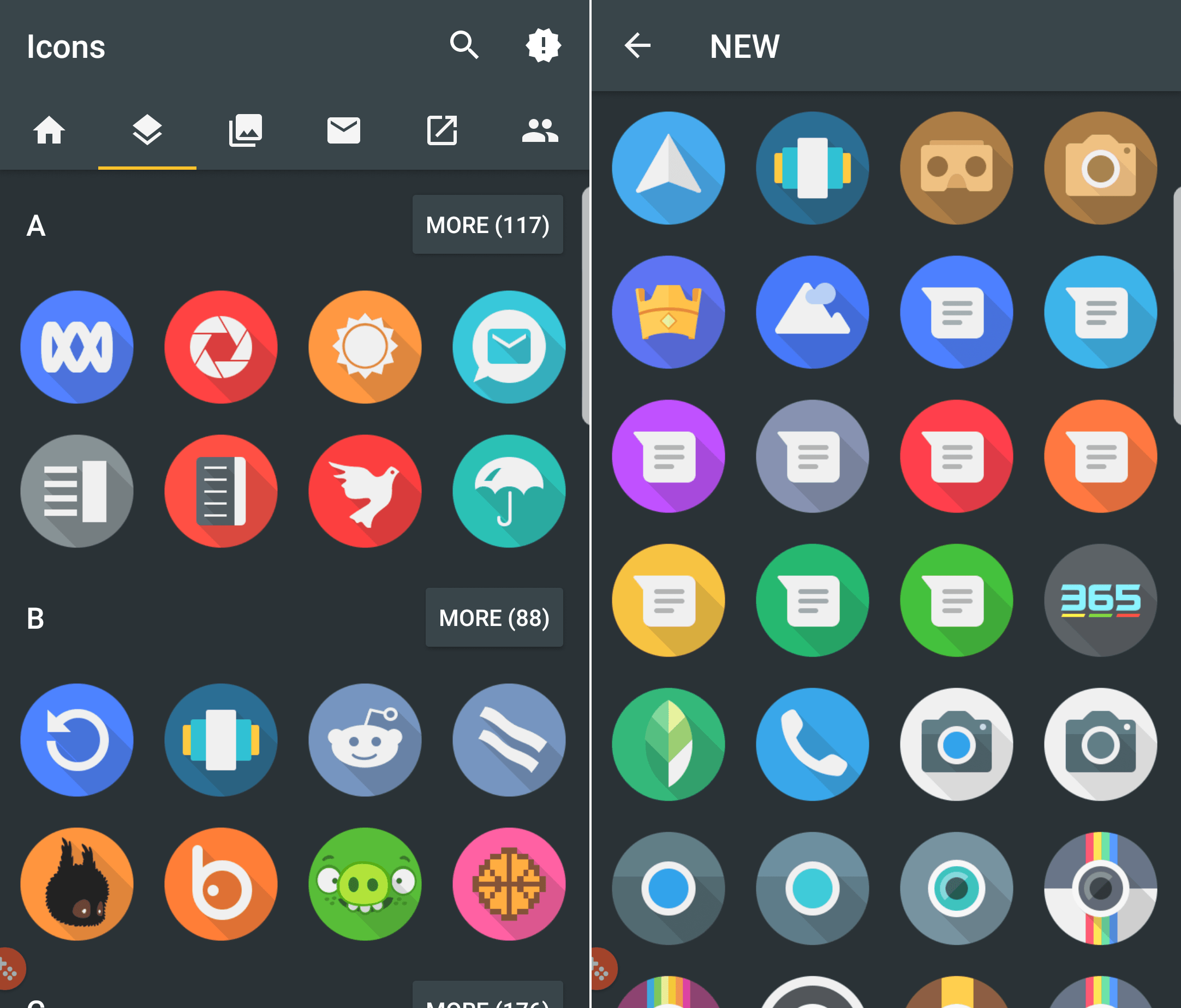 Icon pack для андроид