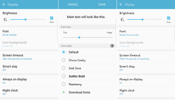 Fonts For Android: How To Change Your Settings Without Root 