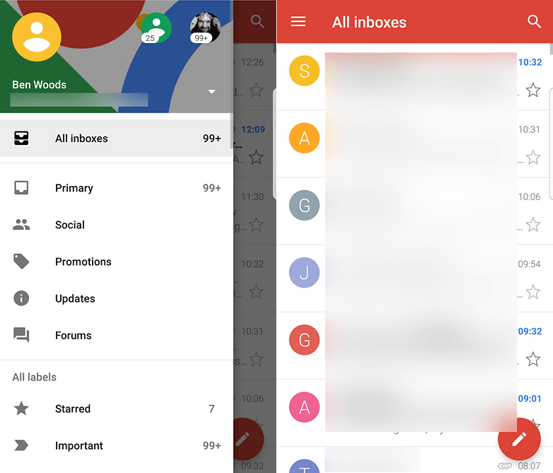 2 gmail accounts on android phone