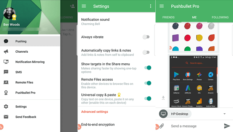 apps similar to pushbullet