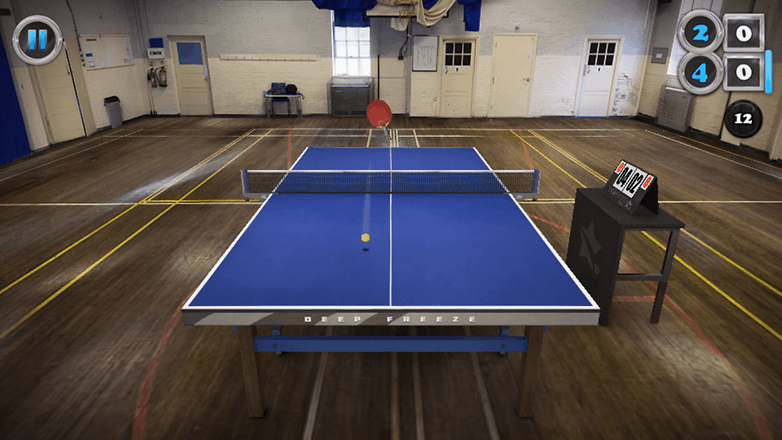 table tennis touch