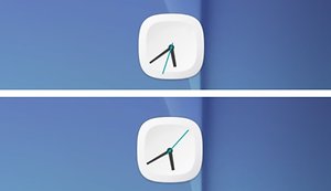 samsung clock face android 11