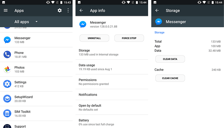 messenger login no app