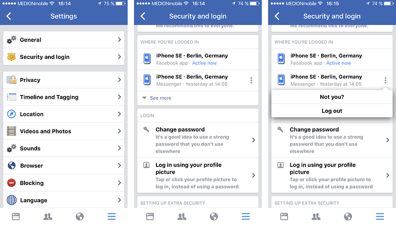 How To Log Out Of Facebook Messenger Nextpit