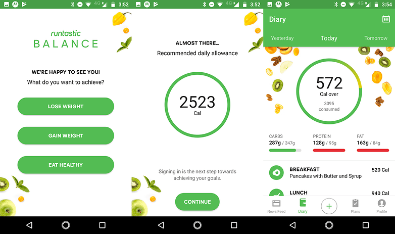 runtastic balance app
