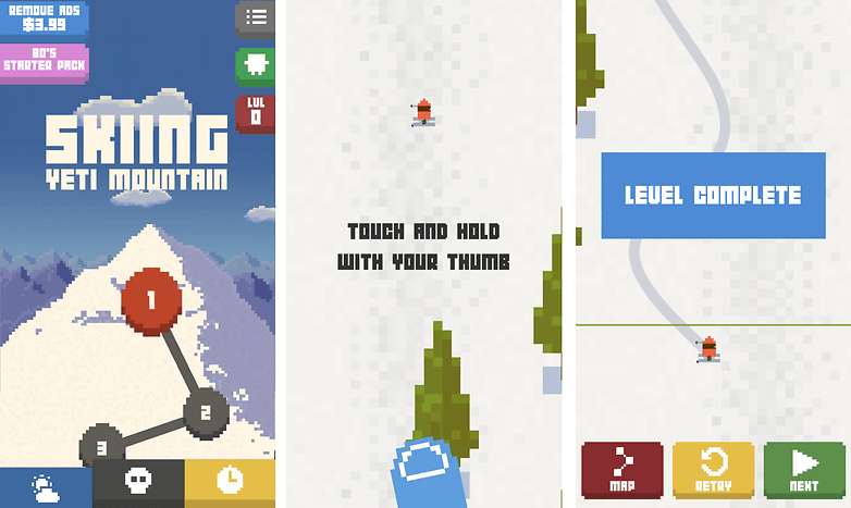 skiing yeti mountain best free games
