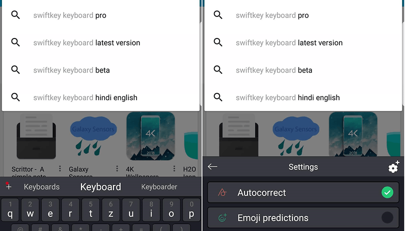 swiftkey samsung galaxy s8 plus