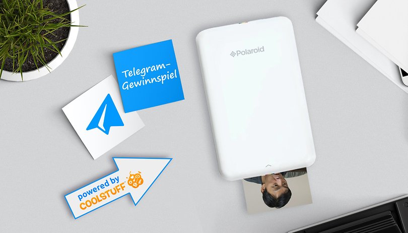 Das Telegram-Gewinnspiel: Diese Woche gibt es einen mobilen Fotodrucker von Polaroid