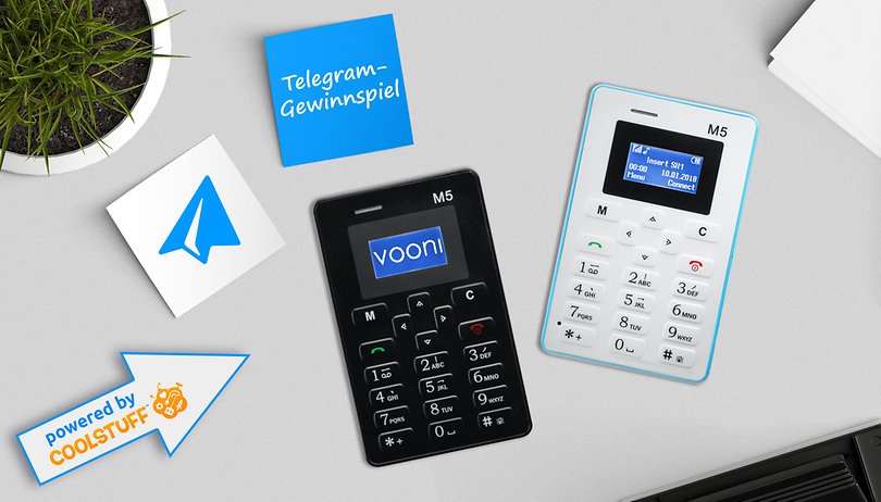 Das Telegram Gewinnspiel: Gewinne eines von drei Cardphones
