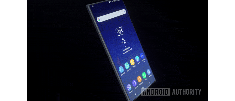 samsung galaxy x folding smartphone concept android authority 04 782