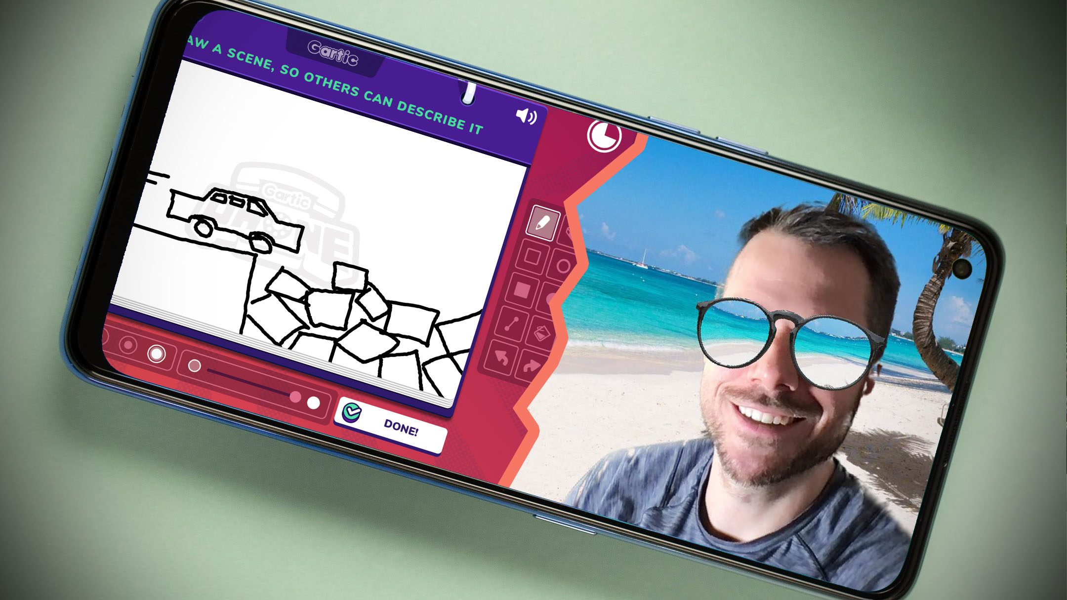 About: Gartic-Phone Draw & Guess Tips (Google Play version