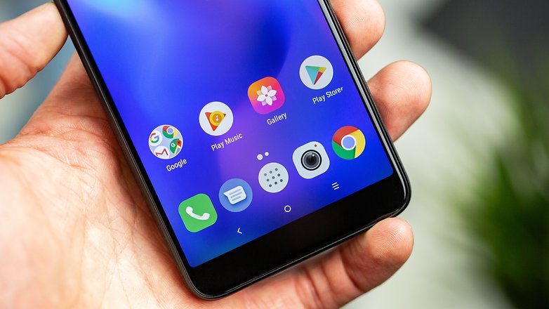 AndroidPIT alcatel 1x chin