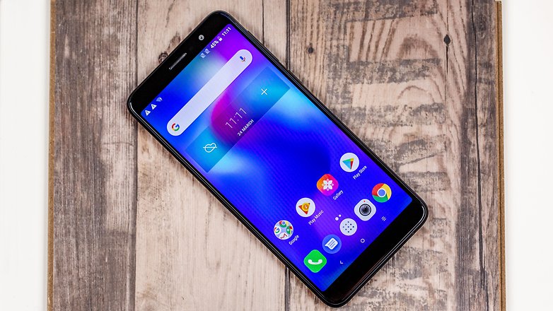 AndroidPIT alcatel 1x display