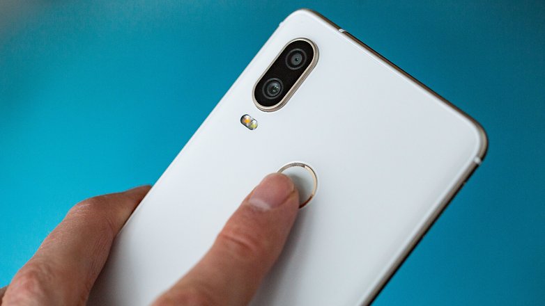 AndroidPIT bq aquaris x2 pro fingerprint