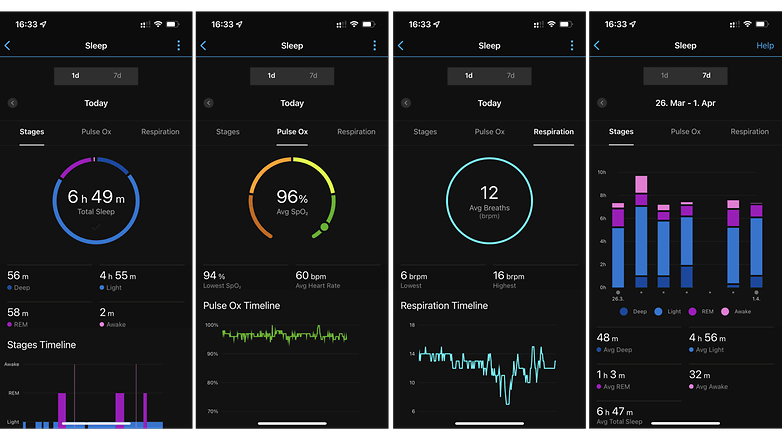 NextPit garmin epix 2 sleep
