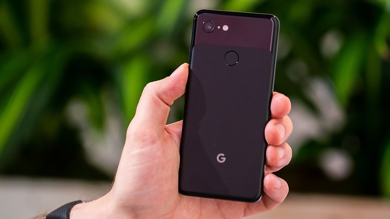 AndroidPIT google pixel 3 back