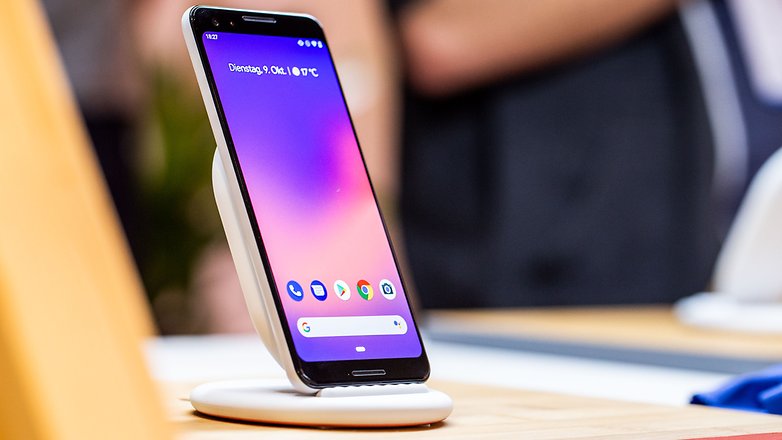 AndroidPIT google pixel 3 stand