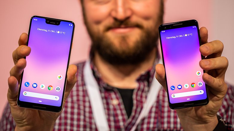 AndroidPIT google pixel 3 vs pixel 3 xl