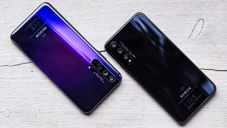 AndroidPIT honor 20 pro vs honor 20 cf3