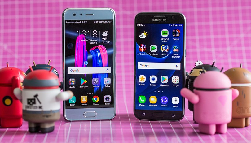Honor 9 vs. Galaxy S7: Treffen der Generationen
