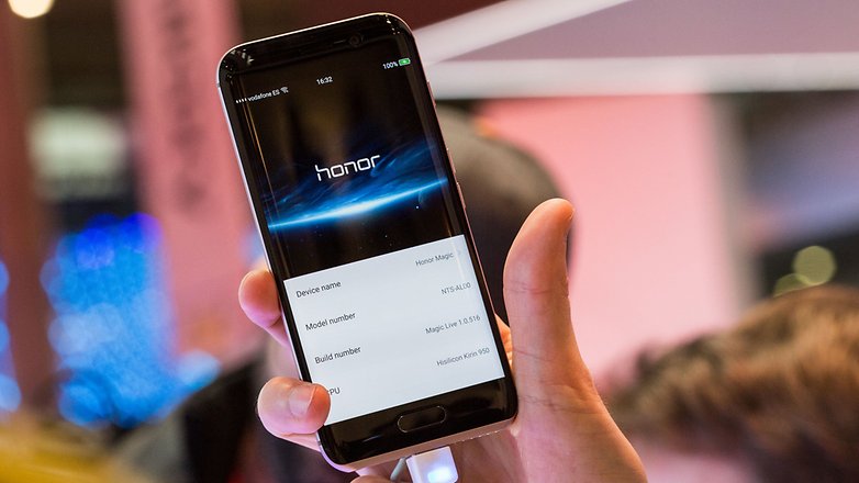 honor magic front