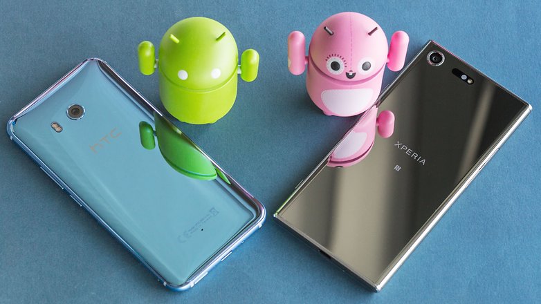 htc u11 sony xperia xz premium