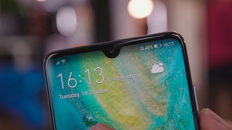 AndroidPIT huawei mate 20 notch