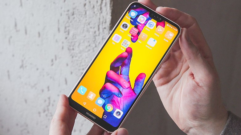 AndroidPIT huawei p20 lite front 2cbu