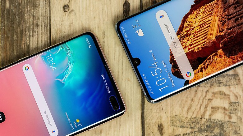 samsung galaxy s10 vs huawei p40 lite