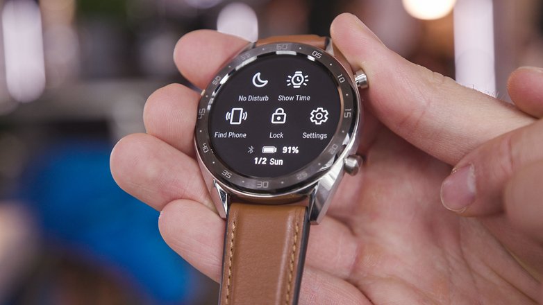 Huawei Watch GT: can't do much, but 