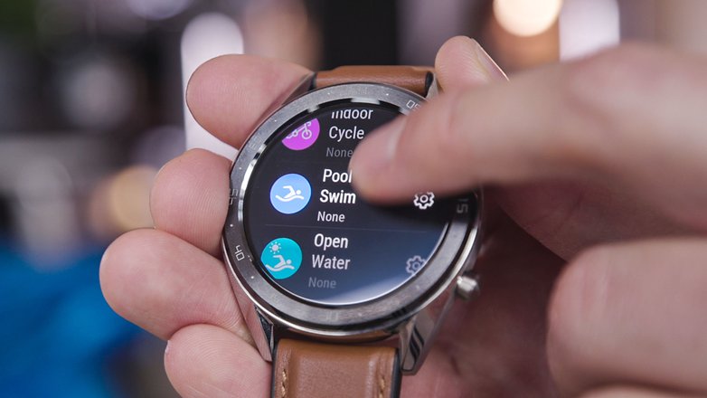 huawei watch gt read messages