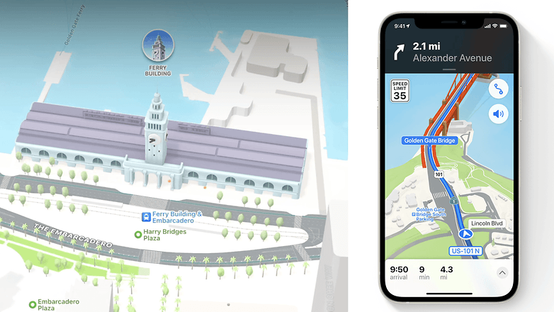 apple ios 15 maps navigation