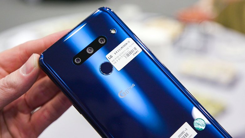 AndroidPIT lg g8 back closeup 43ar